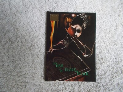 Skybox Master Series Creator's Edition ''THE MAN IN BLACK'' #31 Trading Card 1995