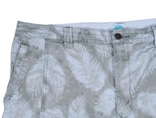 Tommy Bahama TONGA FRONDS KEY GRIP 9 INCH TENCEL CARGO SHORT MENS 38 FLORAL FLAT