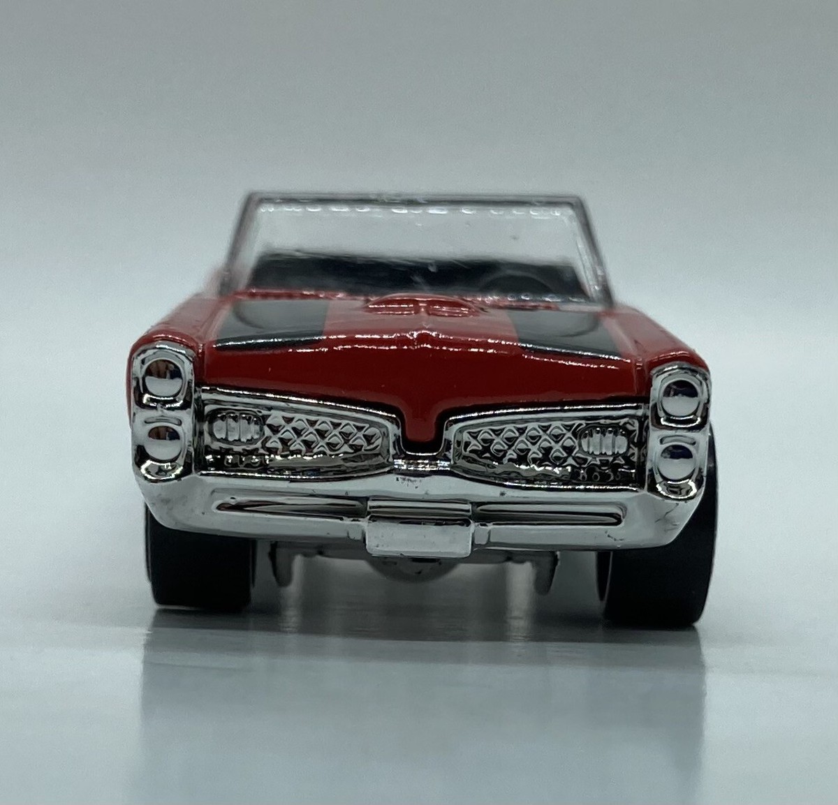 Hot Wheels Walmart Exclusive '67 Pontiac GTO Red Convertible