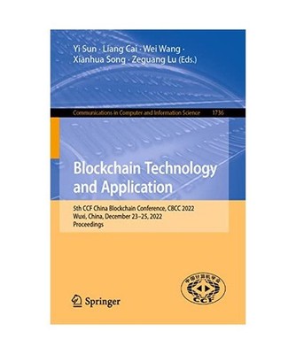 Blockchain Technology and Application: 5th CCF China Blockchain Conference, CBCC