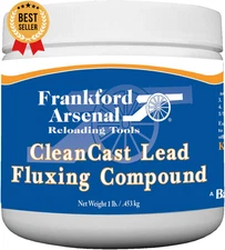 1 Lb Tub Cleancast Lead Flux for Case Casting Reloading Ammunition Supplies