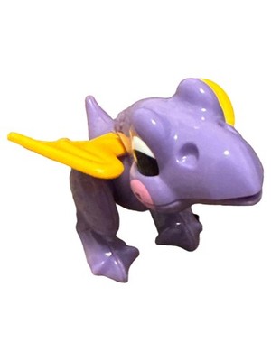 TOLO Toys Pteranodon Dinosaurier Spielfigur Lila Gelb Dino Figur