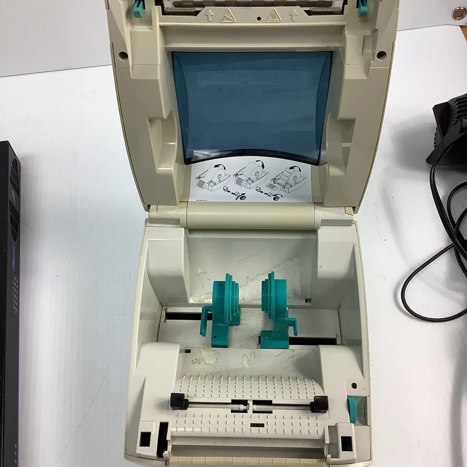 Zebra LP2844 USB Ethernet Network LAN Thermal Barcode Label Printer - Image 2 of 4