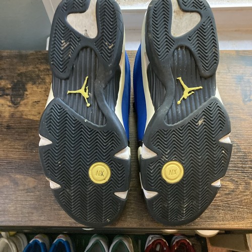 Jordan 14 Retro 2015 Low Laney Black Toe Size 11 - Picture 8 of 8