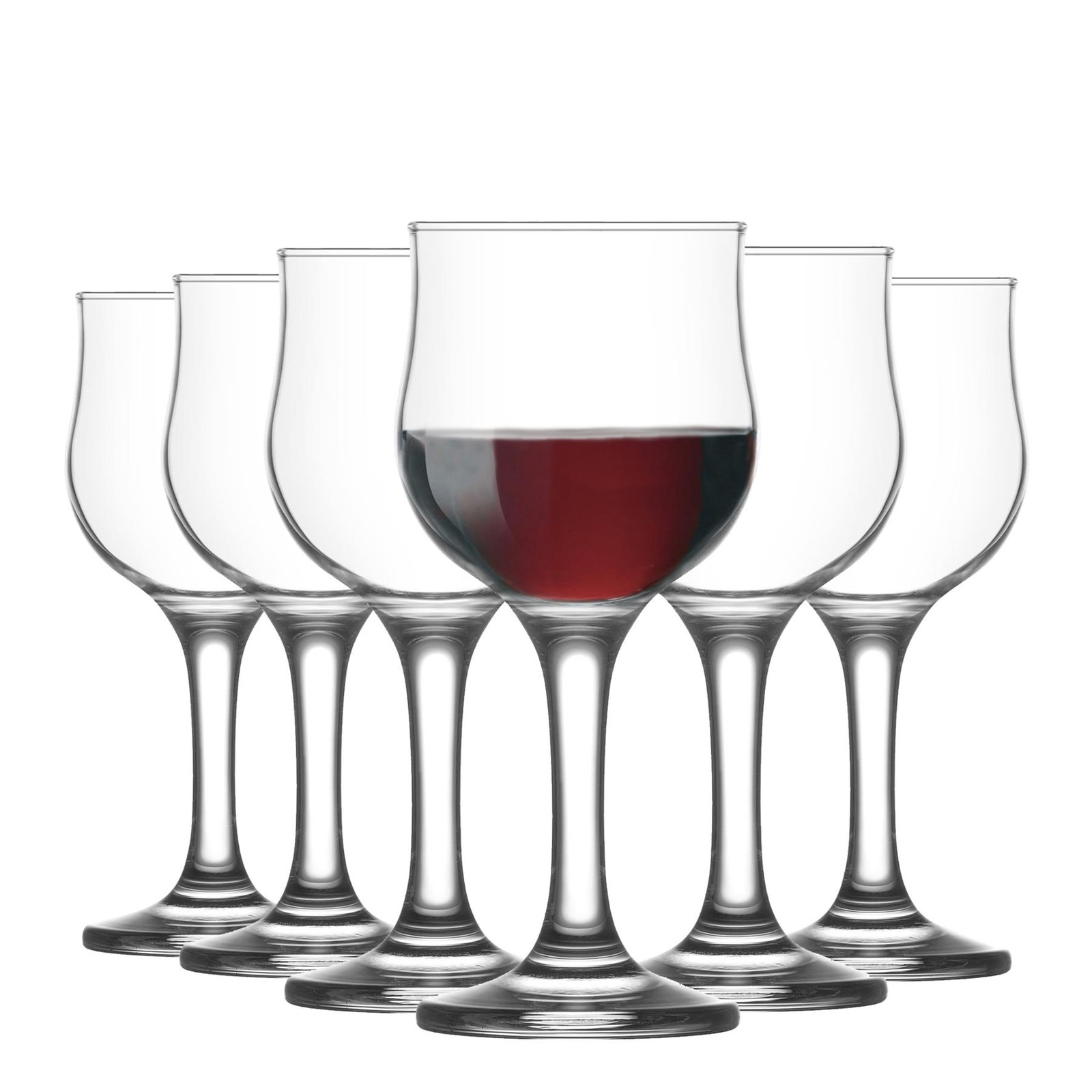 LAV Nevakar White Wine Glasses - 200ml - Clear - Image 3