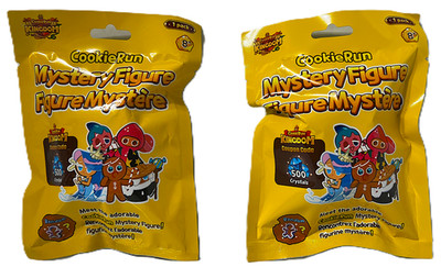 Lot of 2 Cookie Run Kingdom Wizard Cookie Mystery Mini Keychain Figure SEALED