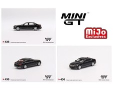 1/64 Mini GT BMW 750Li xDrive Black Sapphire Diecast Model Car - MGT00436