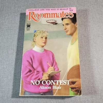 No Contest Alison Blair 1988 First Edition Roommates Series #12 Young Adult Ivy