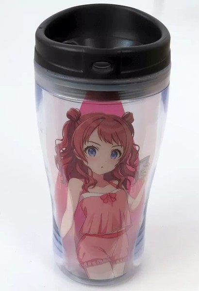 Taza vaso original 165 mm GK Marketing Gakuen Idolmaster x RAKU SPA Saki Hanami
