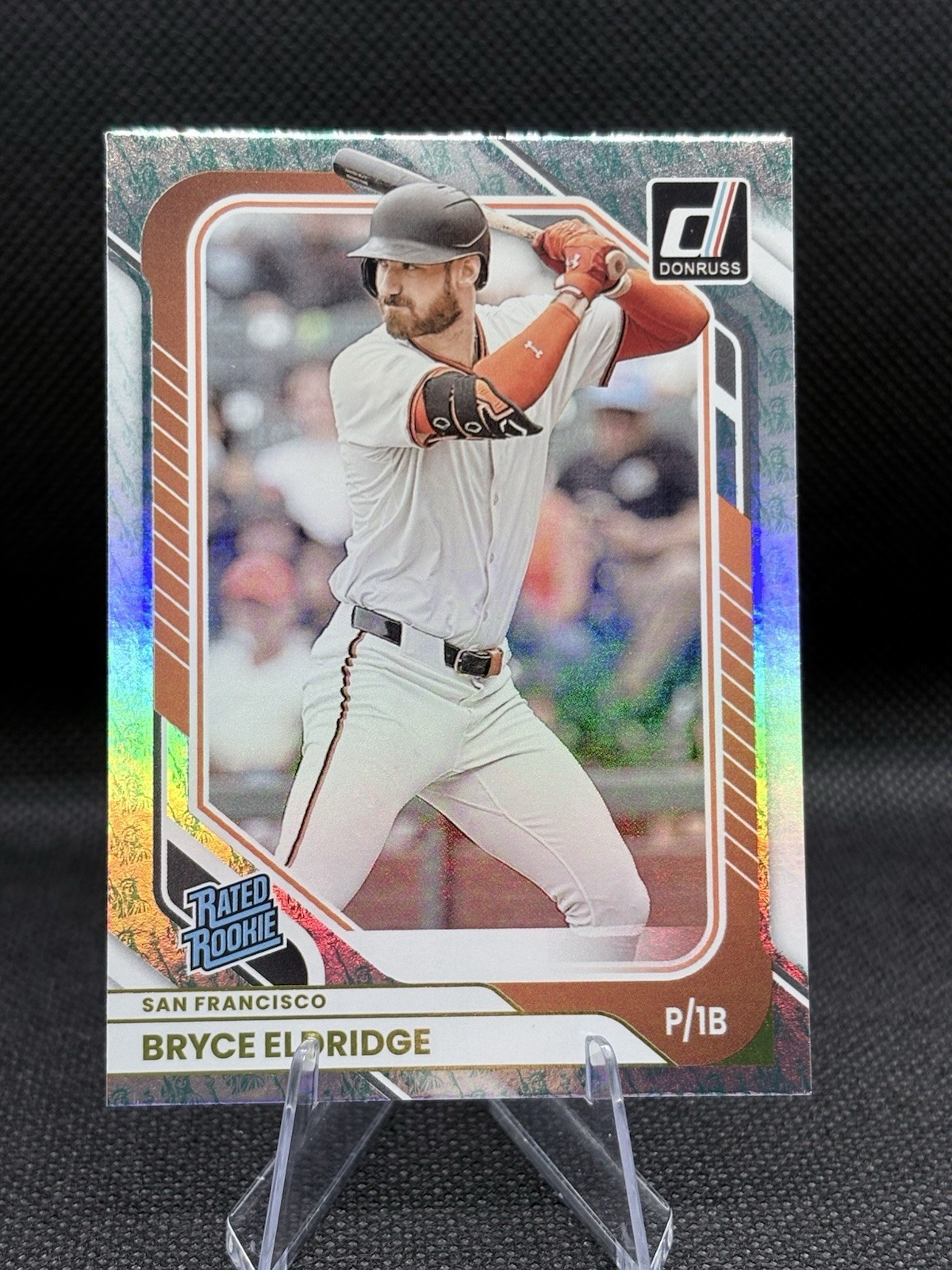 BRYCE ELDRIDGE Rated Rookie Liberty Parallel 🔥2026 Donruss Baseball#46🔥 Giants