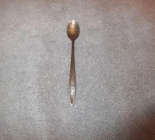 90s Vtg Oneida Infant Feeding Spoon Stainless Steel Lasting Rose Baby Evenflo
