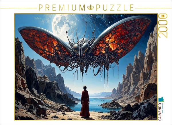 Calvendo Puzzle Guardians Of The Night | 2000 Pieces, Finished Size 35.4 × 26.4-image
