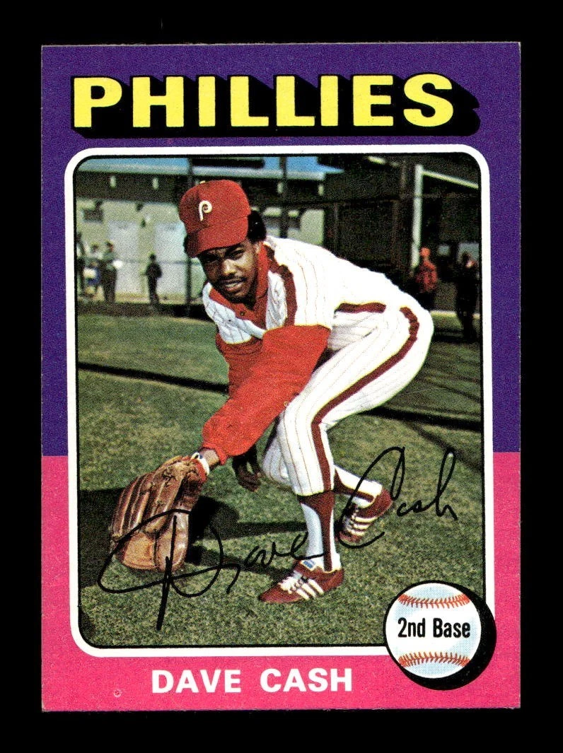 1975 Topps MINI #22 Dave Cash Phillies NEAR MINT *5u
