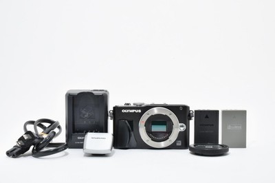 [Excellent] Olympus PEN E-PL3 Body 707 Shots w/ Flash Charger IS Issue FromJapan