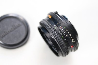 Minolta MD Rokkor 2/45mm,  sehr guter Zustand!
