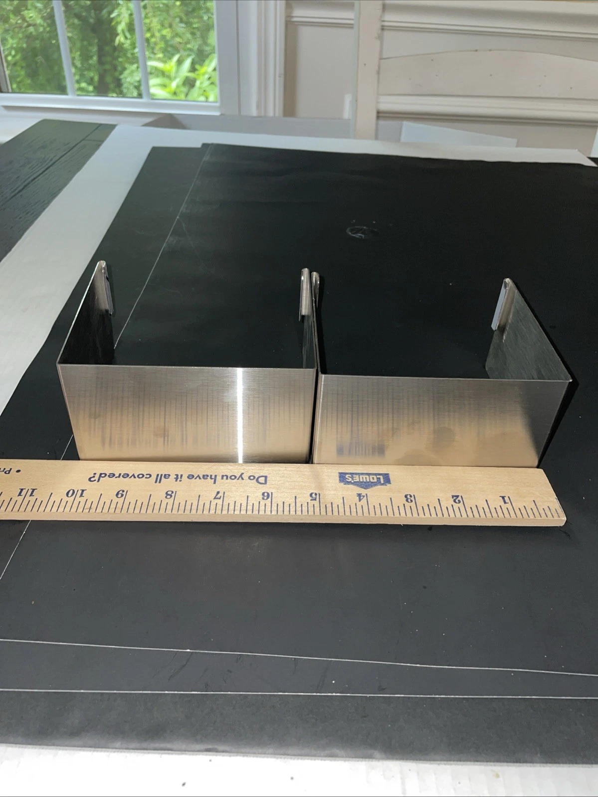 Thermador Stainless Steel Foot Covers For 36” Range PRD364 Pro Grand Type