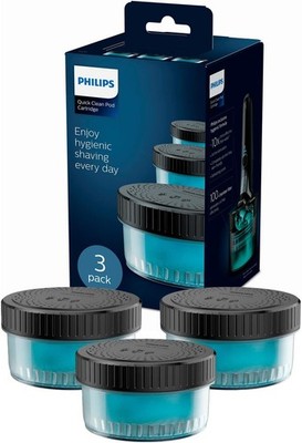 Philips Quick Clean Reinigungskartusche Rasierer Pflege System Set CC13/50