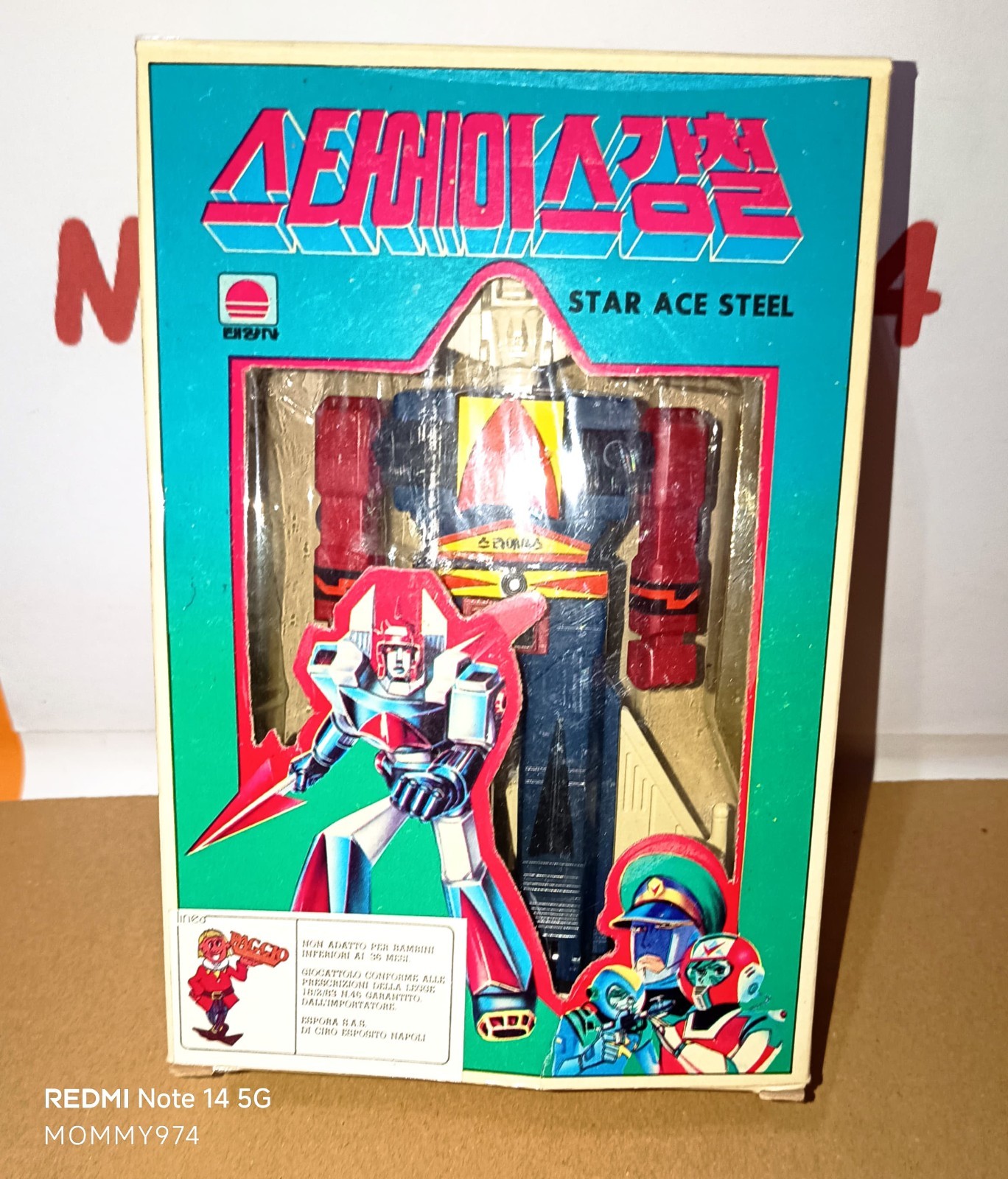 Star Ace Steel Danguard Bootleg Robot Vintage