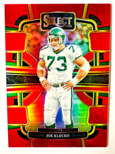 2023 Panini Select Joe Klecko RED Prizm Card SP #/99 Concourse Jets Legend!