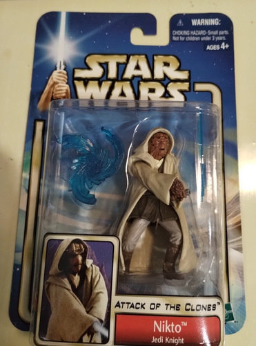 Hasbro Nikto Jedi Knight - Star Wars Saga Collection #21 | Figura 3,75'' Attack Of The Clones (2002) Nuova In Confezione