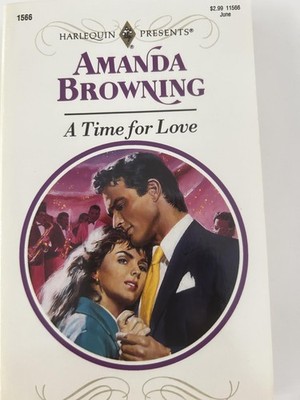 Time for Love (Harlequin Presents, No. 1566) - Amanda Browning - Good - See ...