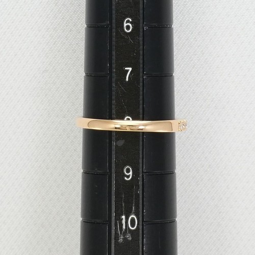 Schmuck Japanische Marke 10K Rotgold Ring 8 Größen Diamant Kostenloser Versand Gebraucht - Bild 5 von 6