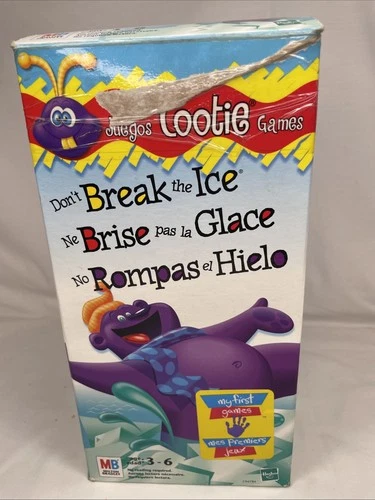 Vintage 1999 Don't Break the Ice Board Game Milton Bradley Complete!