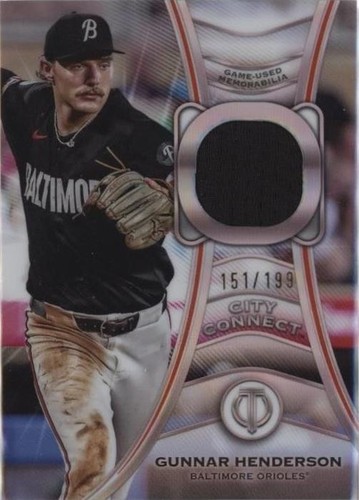 2025 Topps Museum Meaningful Material Relic Gunnar Henderson #MMR