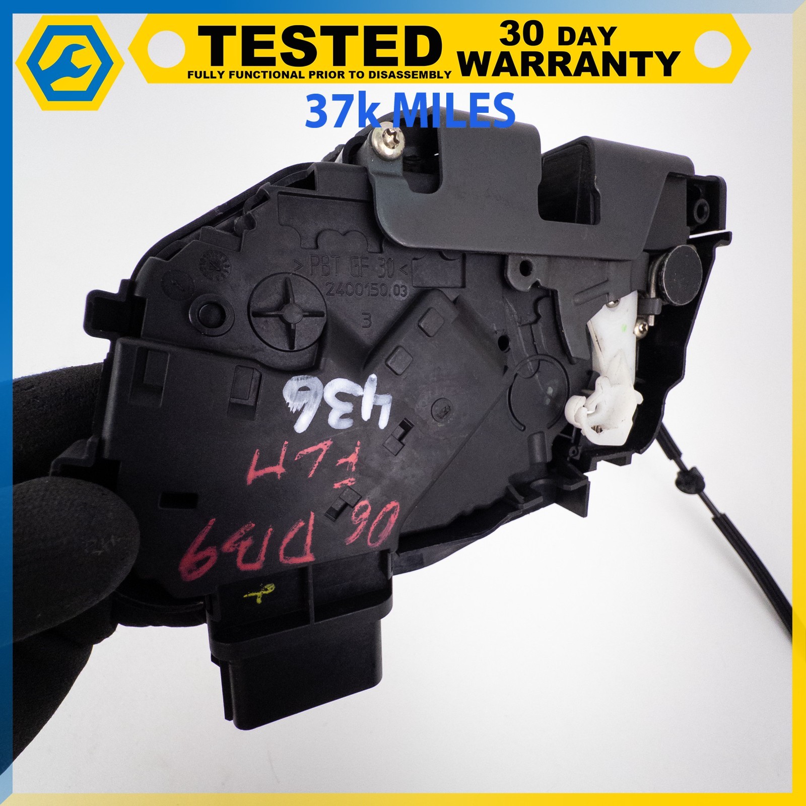 05-16 ASTON MARTIN DB9 VANTAGE FRONT LEFT SIDE DOOR LATCH LOCK ACTUATOR OEM
