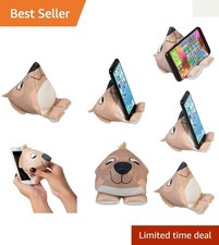 Portable Plusheez Bean Bag Phone Holder Adjustable and Machine Washable Design