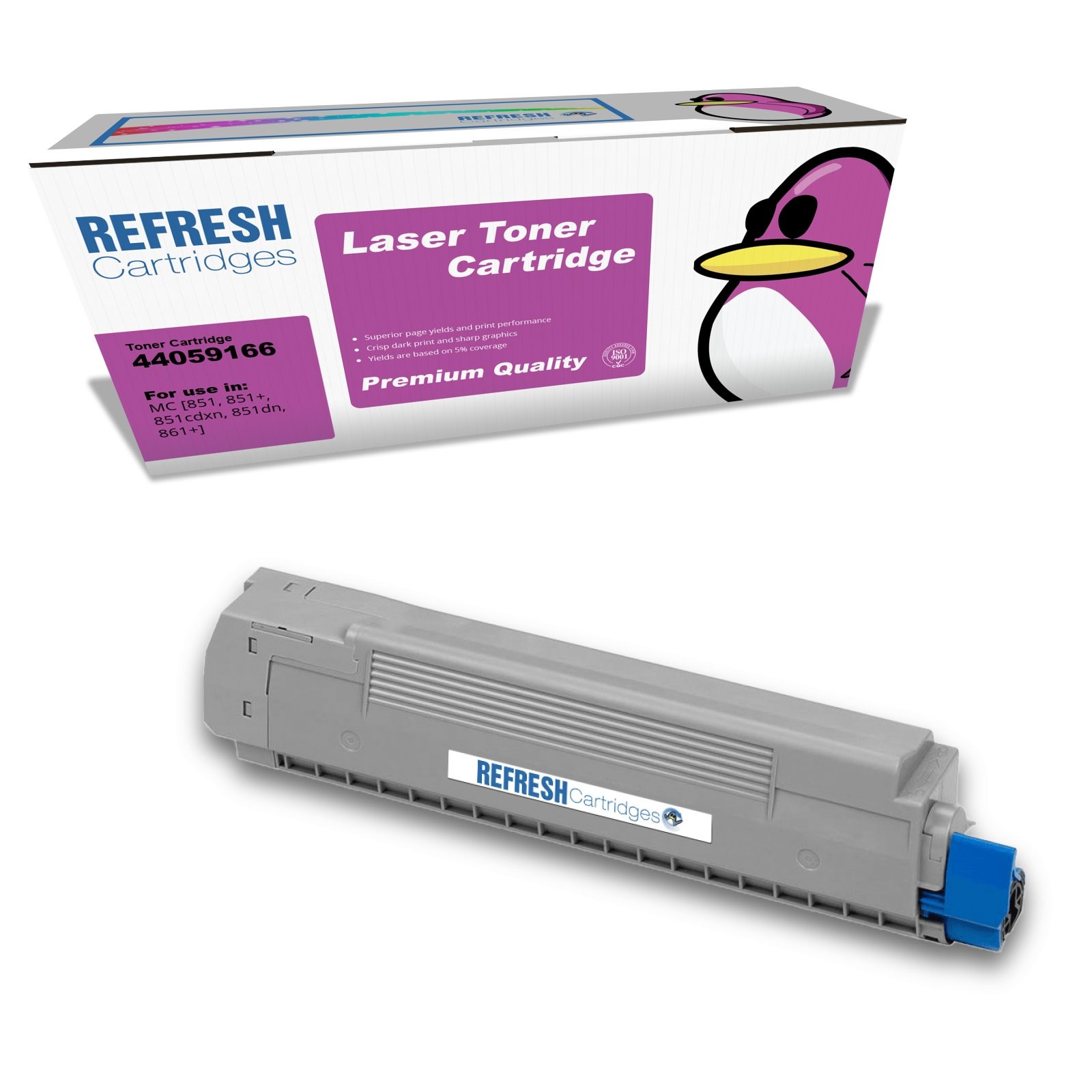 Refresh Cartridges Magenta 44059166 Toner Compatible With OKI Printers