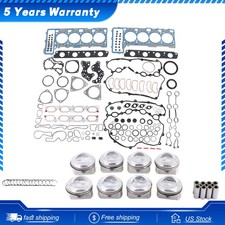 4.2l Engine Rebuild Overhaul Gasket Pistons Kit For Audi S5 A6 A8 Q7 Vw Touareg 4.2l Engine Rebuild Overhaul Gasket Pistons Kit For Audi S5 A6 A8 Q7 Vw Touareg