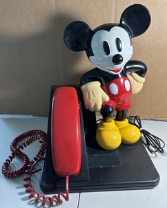 VINTAGE MICKEY MOUSE TOUCH TONE LANDLINE CORDED TELEPHONE PHONE