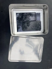 Stainless Steel Faraday Storage Box 10x8x2.5in | Phone Signal Blocking