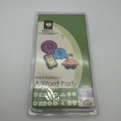 Cricket Classmate A WORD PARTY - WORD BUILDERS 1 Cartridge Provo Craft NIB