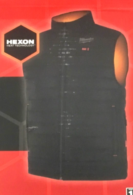 Milwaukee M12 3XL Black AXIS Heated Vest - NEW - sealed image 2