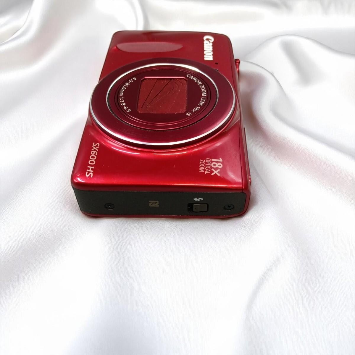 N Mint] Canon PowerShot SX600 HS Red Compact Digital Camera w