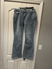 true religion Ladies Joey Flap Flare Jeans Size 31