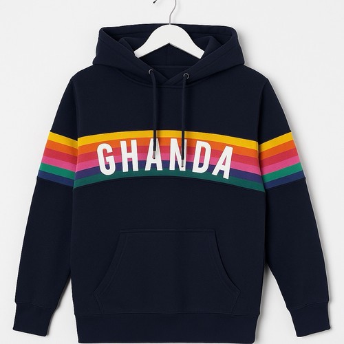 GHANDA Hoodie Jumper Sweater Pullover ~ Size 14