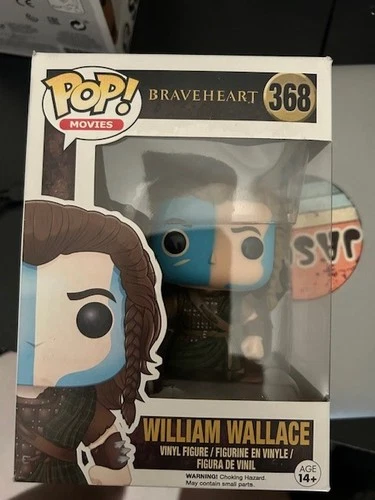 William Wallace Funko Pop! #368 Braveheart RARE