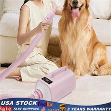 NEW Dog Hair Dryer,2100w High Velocity Blow Dryer For Dogs Pet Grooming Safe