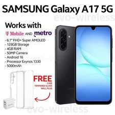 Samsung Galaxy A17 5G - 128GB - For T-Mobile AND Metro