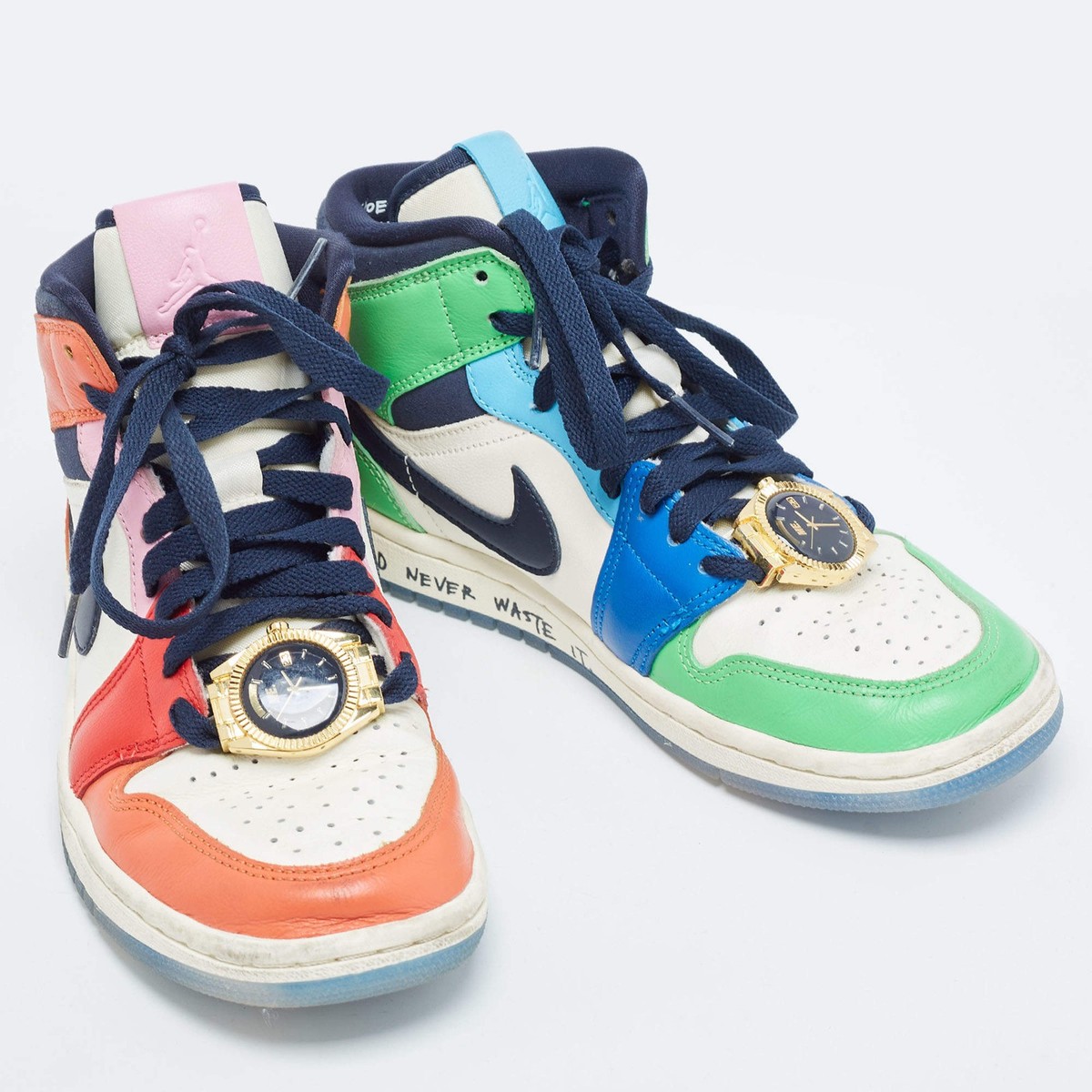 Air Jordan X Melody Ehsani Multicolor Leather Jordan 1 Mid SE