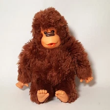 Vintage Russ Berrie Co. Gonga Thumb Sucking Monkey Gorilla Plush 10" Stuffed Toy