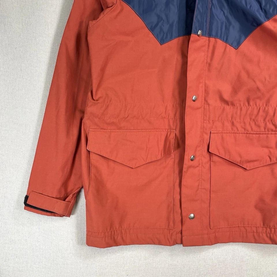 VINTAGE 80s Banana Equipment Colorado Hooded Zip Rain Jacket Parka Mens Size L - Image 3 of 4