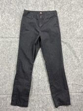 Dickies Flex Boy's Black Slim Fit Chino Comfort Pants Outdoor/Casual Size 16