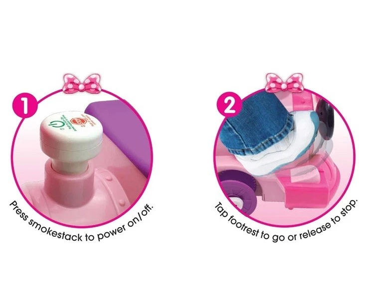 Tren y Pistas Disney Junior Minnie - Batería 6v - Cargador No Incluido Foto 4 de 4