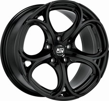 4x Alufelgen MSW 82 für Opel Astra G T98 T98/NB 18 Zoll Felgen