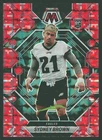 2023 Panini Mosaic Football Camo Red Sydney Brown #363
