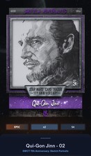 EPIC SKETCH PORTRAITS SWCT 11th ANNIVERSARY-TOPPS STAR WARS CARD TRADER